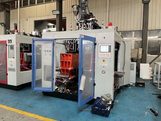 High Speed Extrusion Blowmolding Machine Featuring PE PP PVC PA Materials Capability Enhancing Productivity