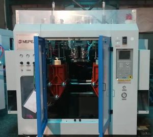 Double Station HDPE Blow Molding Machine High Efficiency Adjustable Die Head For Bottle